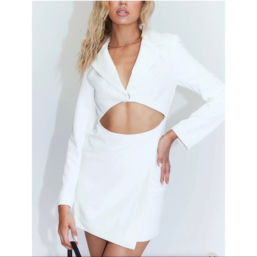 Princess Polly‎ White Cartia Mini Dress